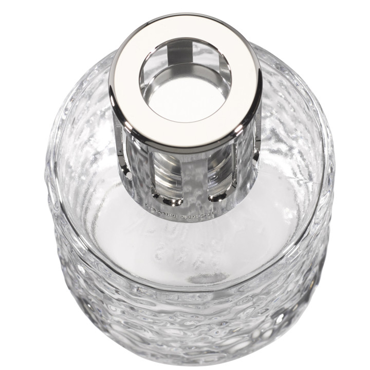 Zestaw lampa Mirage transparentna  + delikatna biała herbata