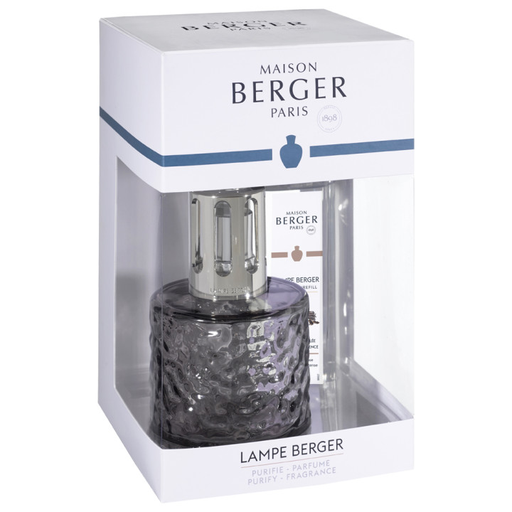 Zestaw lampa Mirage czarna  + majestes wanilii