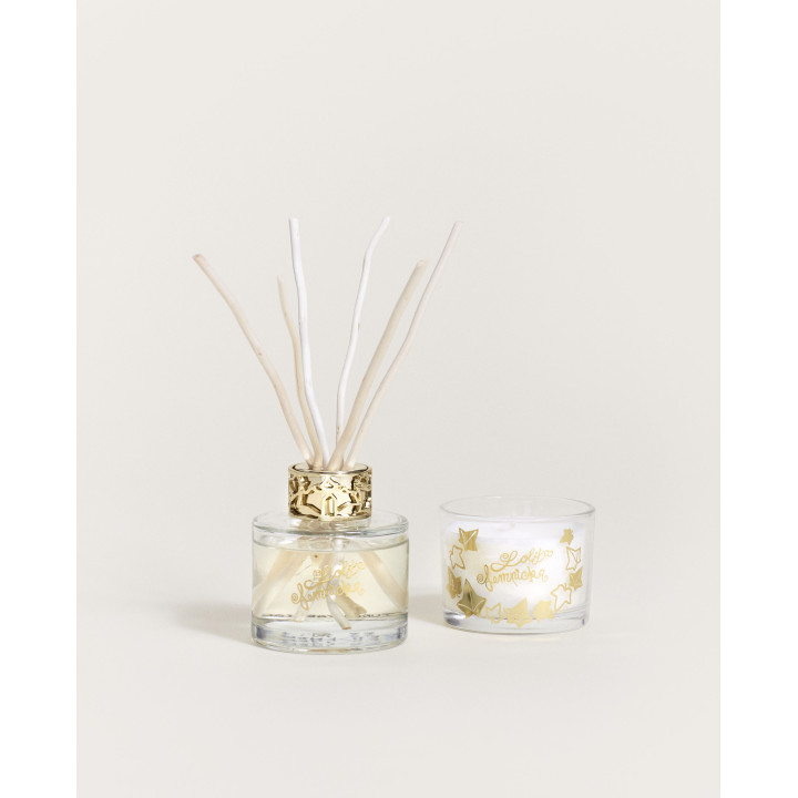 Zestaw Patyczki + Świeca DUO MINI Lolita kryształ